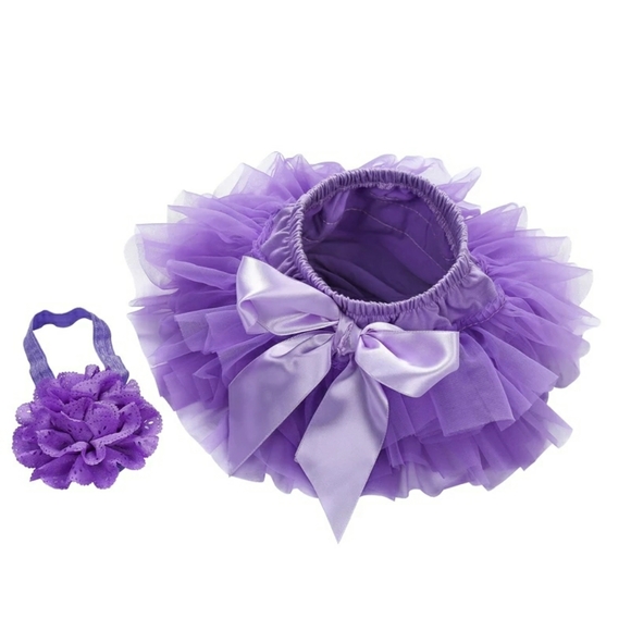 Baby Lavender Bloomers Set (NEW) 💜 - Picture 4 of 8